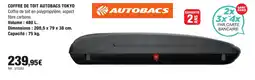 Autobacs Coffre de toit autobacs tokyo offre