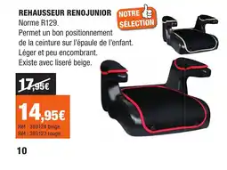 Autobacs Rehausseur renojunior offre
