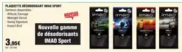 Autobacs Plaquette désodorisant imao sport offre