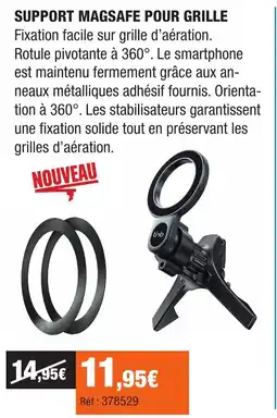 Autobacs Support magsafe pour grille offre