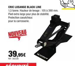 Autobacs Cric losange black line offre