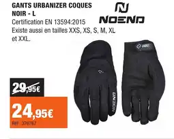 Autobacs Gants urbanizer coques noir - l offre