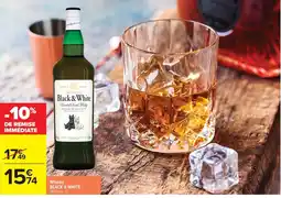 Carrefour Market BLACK & WHITE Whisky offre