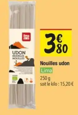 Les Comptoirs de la Bio Lima Nouilles udon offre