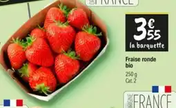 Les Comptoirs de la Bio Fraise ronde bio offre