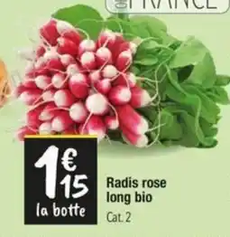 Les Comptoirs de la Bio Radis rose long bio offre