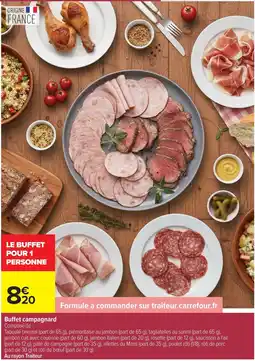 Carrefour Buffet campagnard offre
