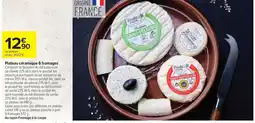 Carrefour Plateau céramique 6 fromages offre