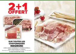 Carrefour NEGRONI Sur toutes les chiffonnades offre