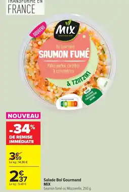Carrefour MIX Salade Bol Gourmand offre