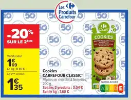 Carrefour CARREFOUR CLASSIC Cookies offre
