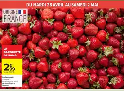 Carrefour Fraise ronde offre
