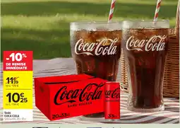 Carrefour COCA COLA Soda offre