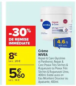 Carrefour NIVEA Crème offre