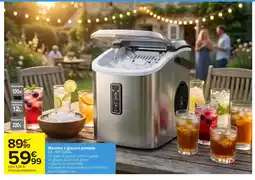 Carrefour Machine à glaçons portable offre