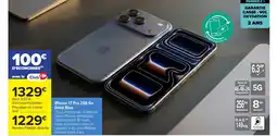 Carrefour iPhone 17 Pro 256 Go Deep Blue offre