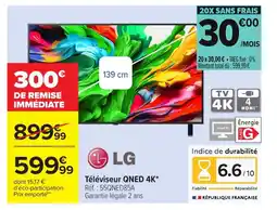 Carrefour LG Téléviseur QNED 4K offre