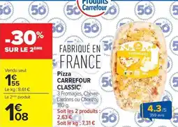 Carrefour Pizza CARREFOUR CLASSIC offre