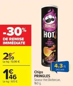 Carrefour Chips PRINGLES offre