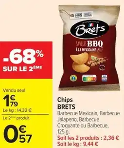 Carrefour Chips BRETS offre