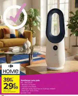 Carrefour Market Ventilateur sans pale offre