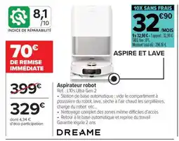 Carrefour Aspirateur robot offre