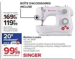 Carrefour Machine à coudre offre