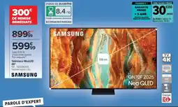 Carrefour Samsung Téléviseur MiniLED 4K offre