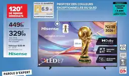 Carrefour Téléviseur QLED 4K 126 cm offre