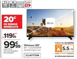 Carrefour Téléviseur LED offre