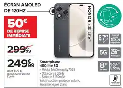 Carrefour HONOR 400 Lite offre