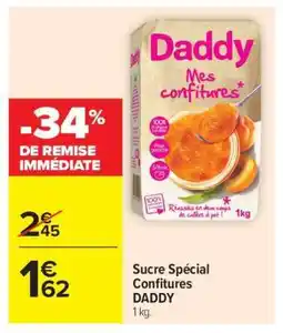 Carrefour Market Sucre Spécial Confitures DADDY offre