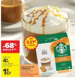 Carrefour Market Capsules De Café Starbucks offre