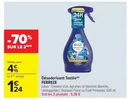 Carrefour Market DESODORISANT TEXTILE FEBREZE offre
