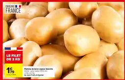 Carrefour Pomme de terre vapeur blanche offre