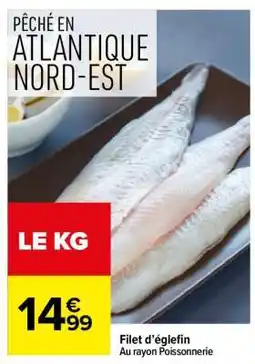 Carrefour Filet D'églefin offre