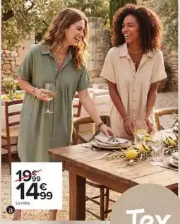 Carrefour La robe offre