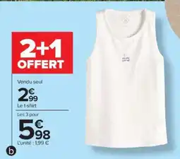 Carrefour T-shirt offre