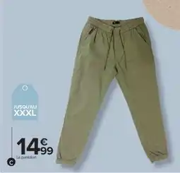 Carrefour Le pantalon offre