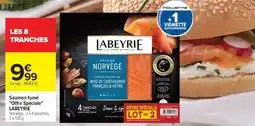 Carrefour Saumon fumé Offre Spéciale LABEYRIE offre
