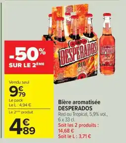 Carrefour Bière Aromatisée Desperados offre