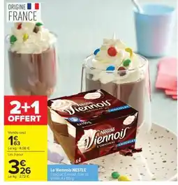 Carrefour Le Viennois Nestlé offre