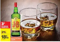 Carrefour BLENDED SCOTCH WHISKY J&B RARE offre