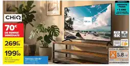 Carrefour Téléviseur LED 4K offre