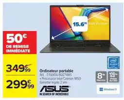 Carrefour Ordinateur portable ASUS Vivobook offre