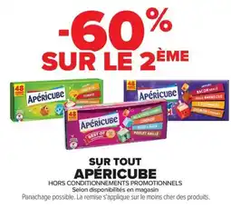 Carrefour SUR TOUT APÉRICUBE offre