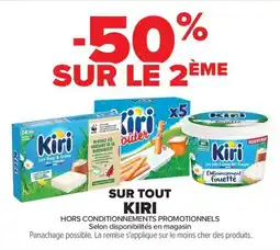 Carrefour SUR TOUT KIRI offre