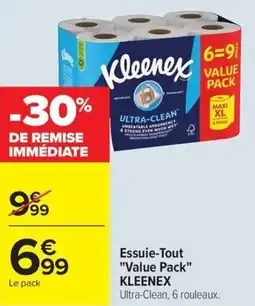 Carrefour Essuie-Tout Value Pack offre