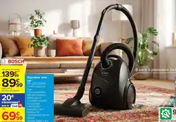 Carrefour Aspirateur avec sac offre