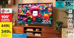 Carrefour Téléviseur LED 4K offre